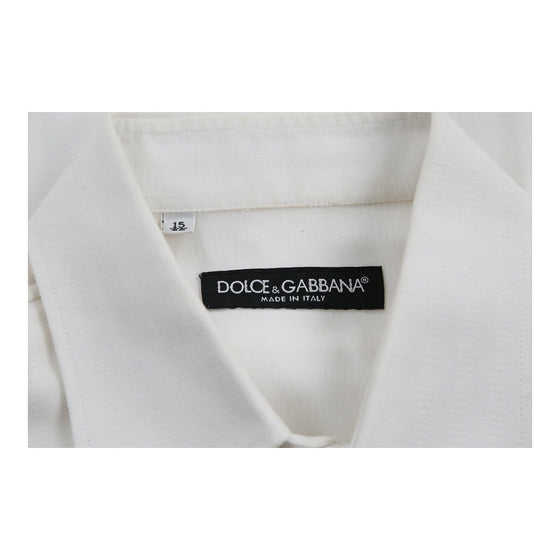 Vintage white Dolce & Gabbana Shirt - mens large