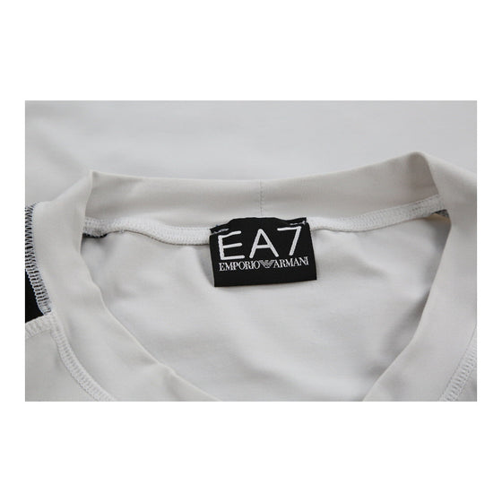 Vintage white Ea7 T-Shirt - mens large