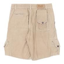  Vintage beige Dolce & Gabbana Cargo Shorts - mens 36" waist