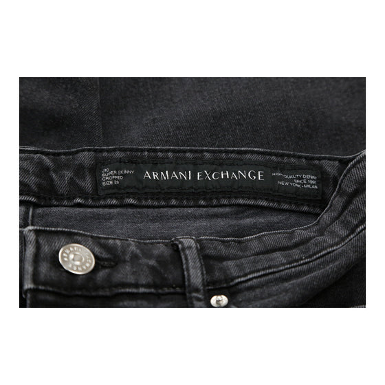 Vintage black Armani Jeans - womens 30" waist