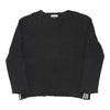 Vintage black Stone Island Jumper - mens xx-large