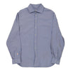 Vintage blue Armani Shirt - mens x-large