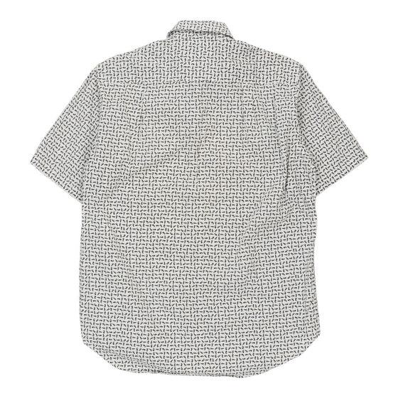 Vintage white Gianfranco Ferre Patterned Shirt - mens large