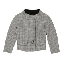  Fendi Checked Jacket - Medium Grey Wool Blend