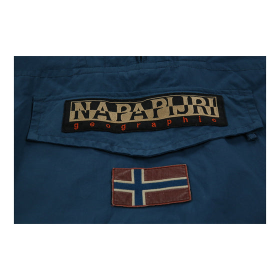 Vintage blue Napapijri Jacket - mens x-small