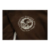 Vintage brown Napapijri Zip Up - mens medium