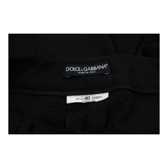 Vintage black Dolce & Gabbana Trousers - womens 36" waist