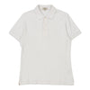 Vintage white Burberry London Polo Shirt - mens small