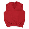 Vintage red Sergio Tacchini Sweater Vest - mens xx-large