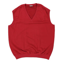  Vintage red Sergio Tacchini Sweater Vest - mens xx-large