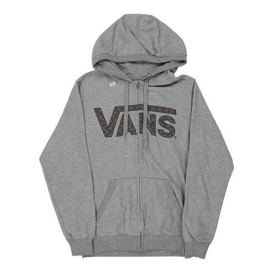 Vintage grey Vans Hoodie - mens x-small