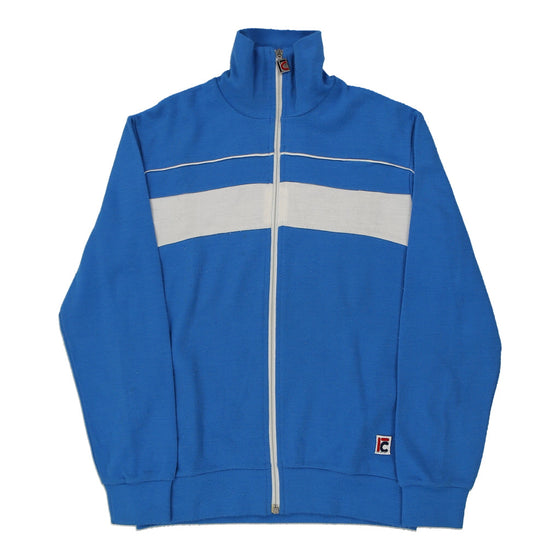 Vintage blue 1970's Campagnolo Zip Up - mens small