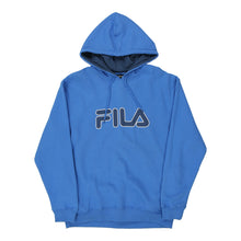  Vintage blue Fila Hoodie - mens large