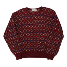  Vintage burgundy Champion Jumper - mens medium