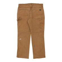  Vintage brown Dickies Carpenter Trousers - mens 37" waist