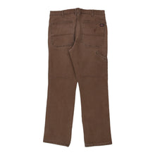  Vintage brown Dickies Carpenter Trousers - mens 34" waist