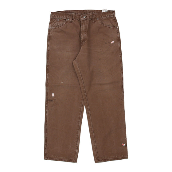 Vintage brown Dickies Carpenter Trousers - mens 38" waist