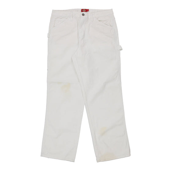 Vintage white Dickies Carpenter Trousers - mens 34" waist