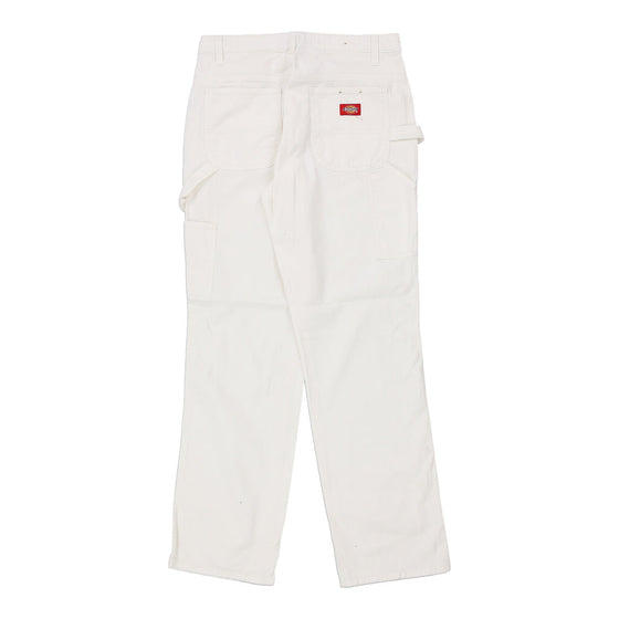 Vintage white Dickies Carpenter Trousers - mens 30" waist