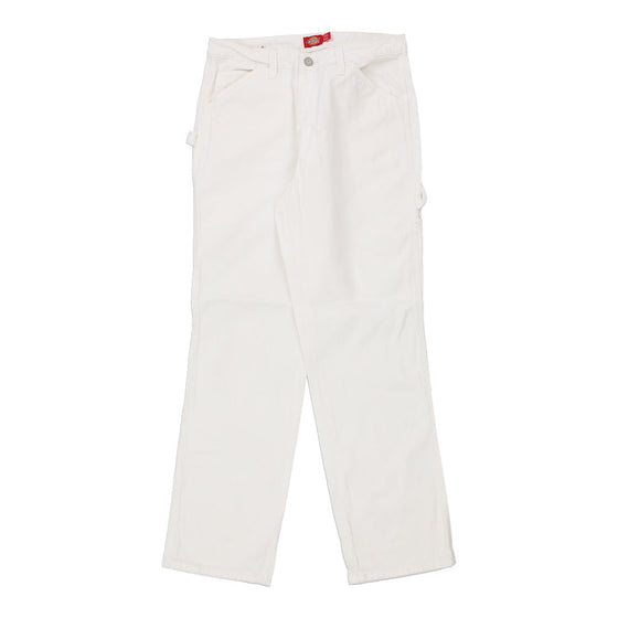 Vintage white Dickies Carpenter Trousers - mens 30" waist