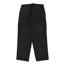  Vintage black Dickies Cargo Trousers - mens 36" waist