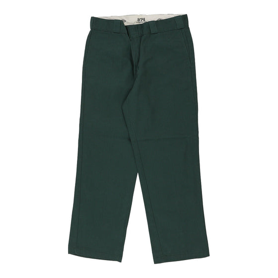 Vintage green 874 Dickies Trousers - mens 32" waist