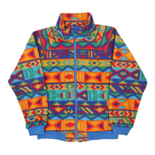  Vintage multicoloured Sequence Fleece - womens x-large