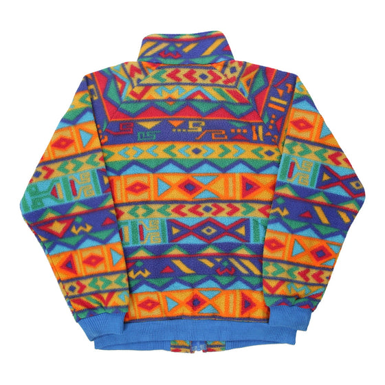 Vintage multicoloured Sequence Fleece - womens x-large