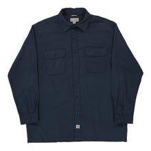  Vintage navy Carhartt Shirt - mens x-large