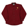 Vintage red Insulated Carhartt Overshirt - mens large