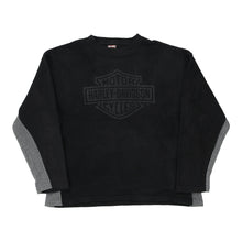  Vintage black Harley Davidson Fleece - mens xx-large