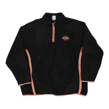  Vintage black Harley Davidson Fleece - womens xx-large