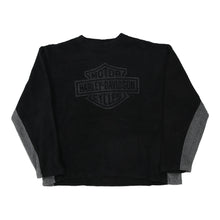  Vintage black Harley Davidson Fleece - mens x-large