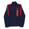 Vintage navy Age 13-14 Puma Track Jacket - boys medium