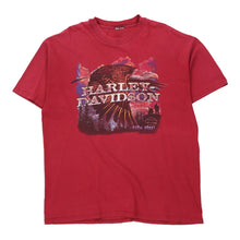  Vintage red Nashville, TN Harley Davidson T-Shirt - mens x-large