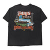 Vintage black Paris Texas Harley Davidson T-Shirt - mens x-large