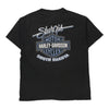 Vintage black Sturgis 2001 Harley Davidson T-Shirt - mens large