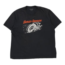  Vintage black Harley Davidson T-Shirt - mens xx-large