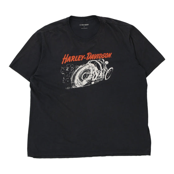 Vintage black Harley Davidson T-Shirt - mens xx-large