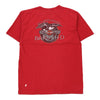 Vintage red Barbs Harley Davidson T-Shirt - mens x-large