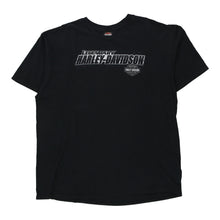  Vintage black Manitowoc, WI Harley Davidson T-Shirt - mens xx-large