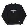 Vintage black Las Vegas Raiders Reebok Sweatshirt - mens medium