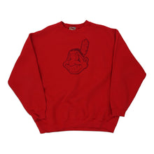  Vintage red Cleveland Indians Sweatshirt - mens x-large