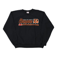  Vintage black Cincinatti Bengals Nfl Sweatshirt - mens x-large