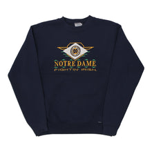  Vintage navy Notre Dame Fighting Irish Logo 7 Sweatshirt - mens medium