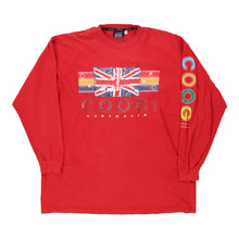  Vintage red Coogi Long Sleeve T-Shirt - mens x-large