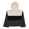 Reverse Weave Champion Cropped Hoodie - Medium Block Colour Cotton Blend hoodie Champion   