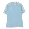 Vintage blue Adidas Football Shirt - mens small