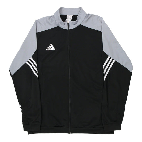 Vintage black Adidas Track Jacket - mens x-large