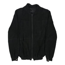  Vintage black Unbranded Suede Jacket - mens small